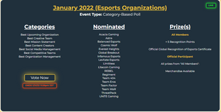 Military gaming group Regiment is nominated for Best Mission Statement